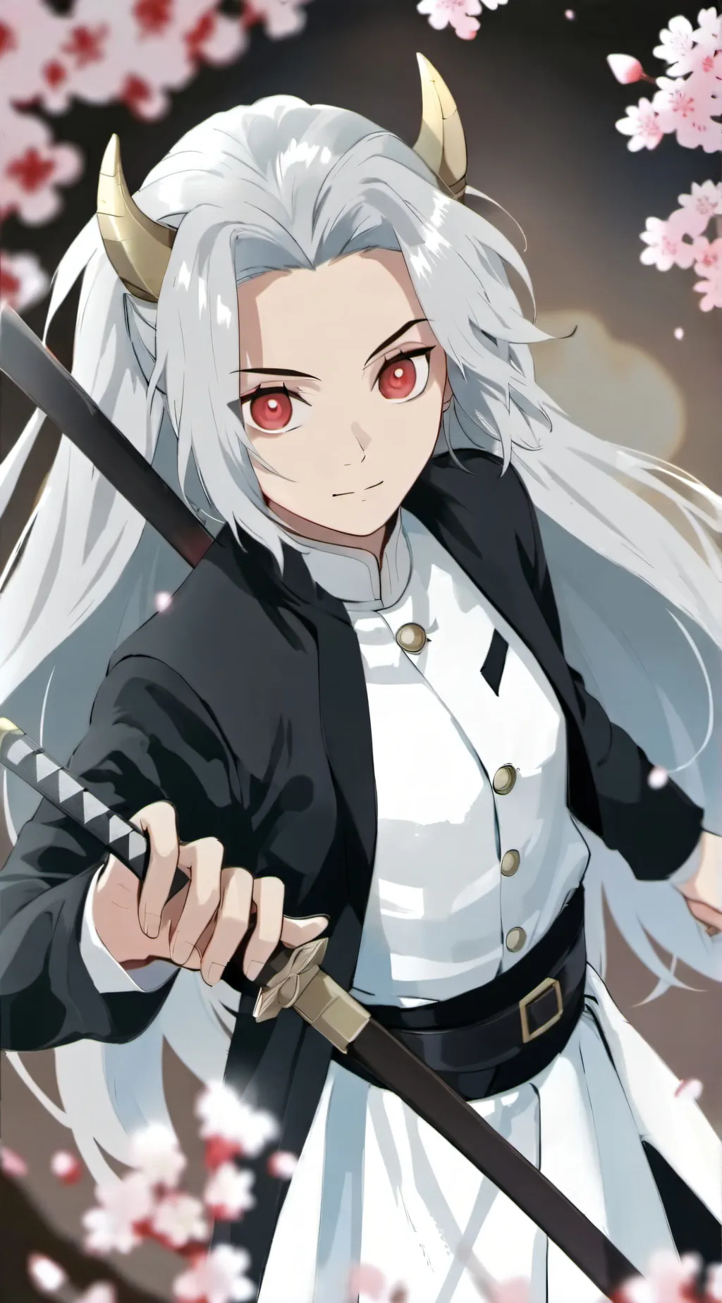 ai character: demon slayer background
