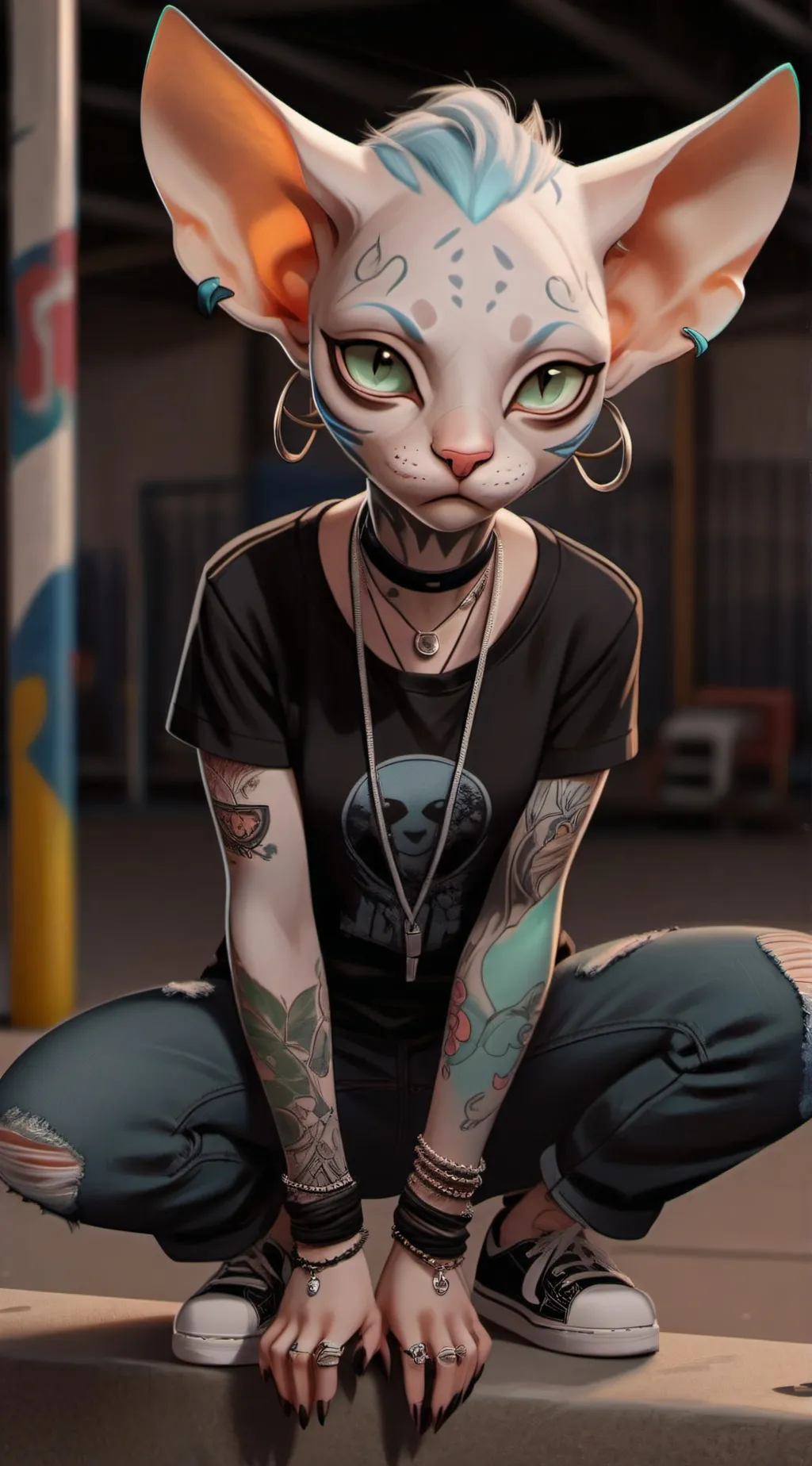 ai character: Fidget             background