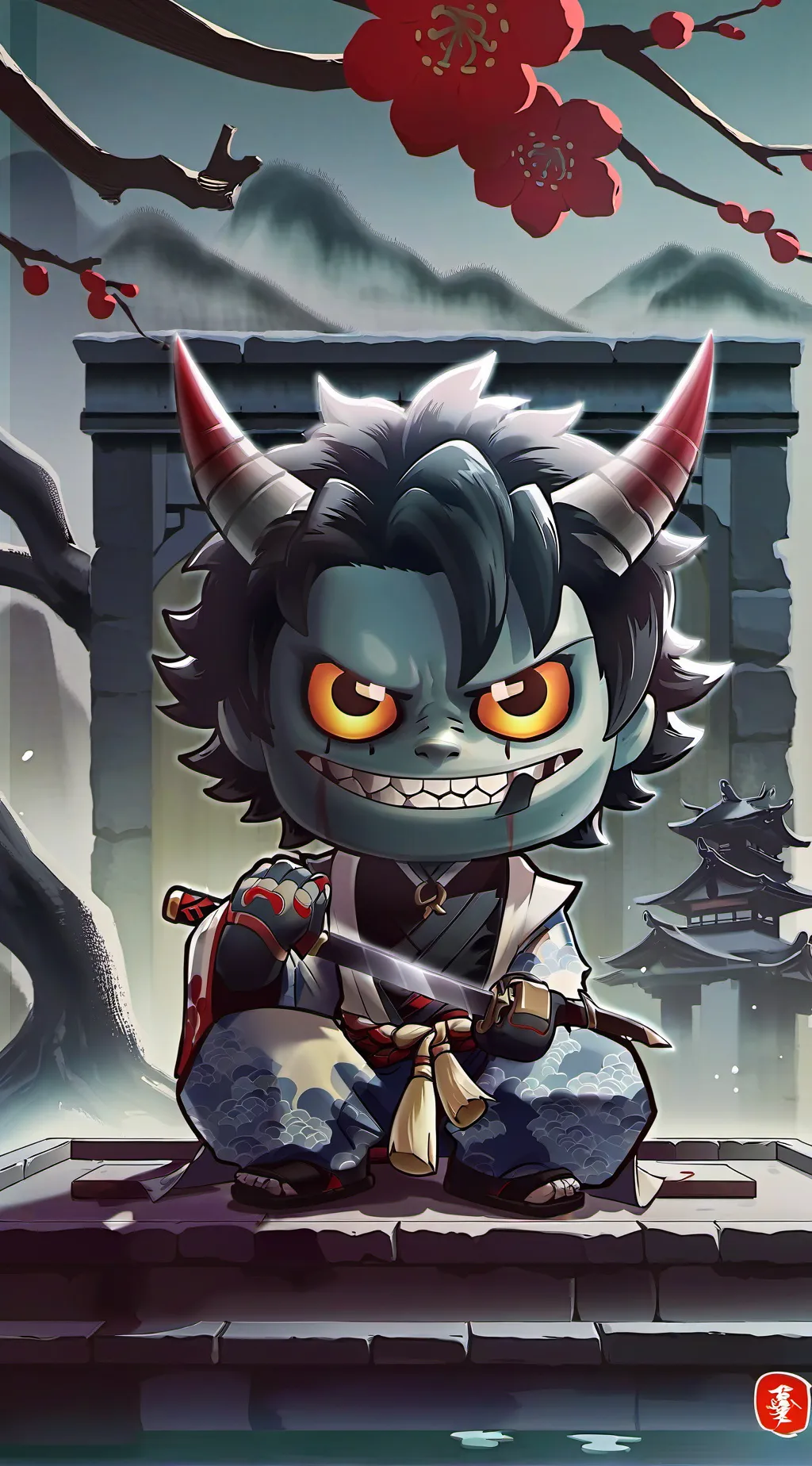 ai character: Shiro background