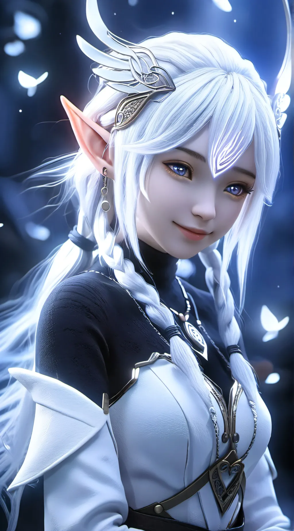 ai character: Alina Little Elf  background