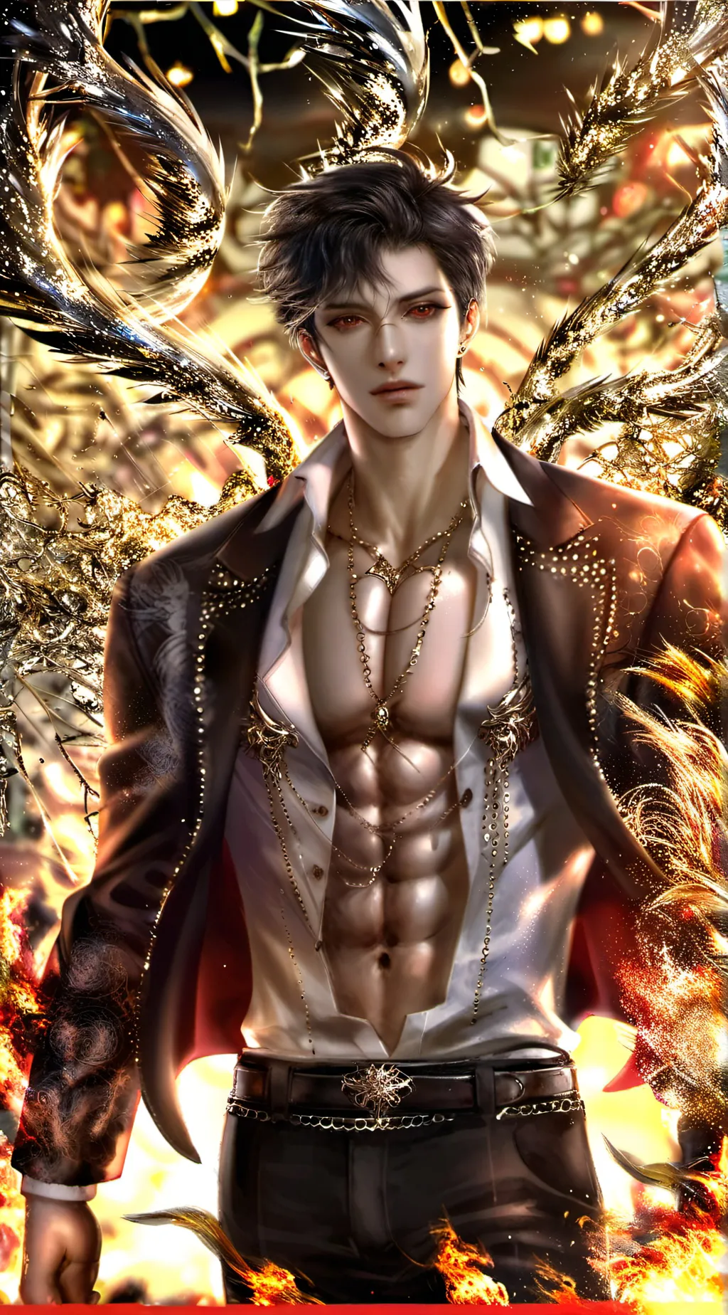 ai character: Mark background