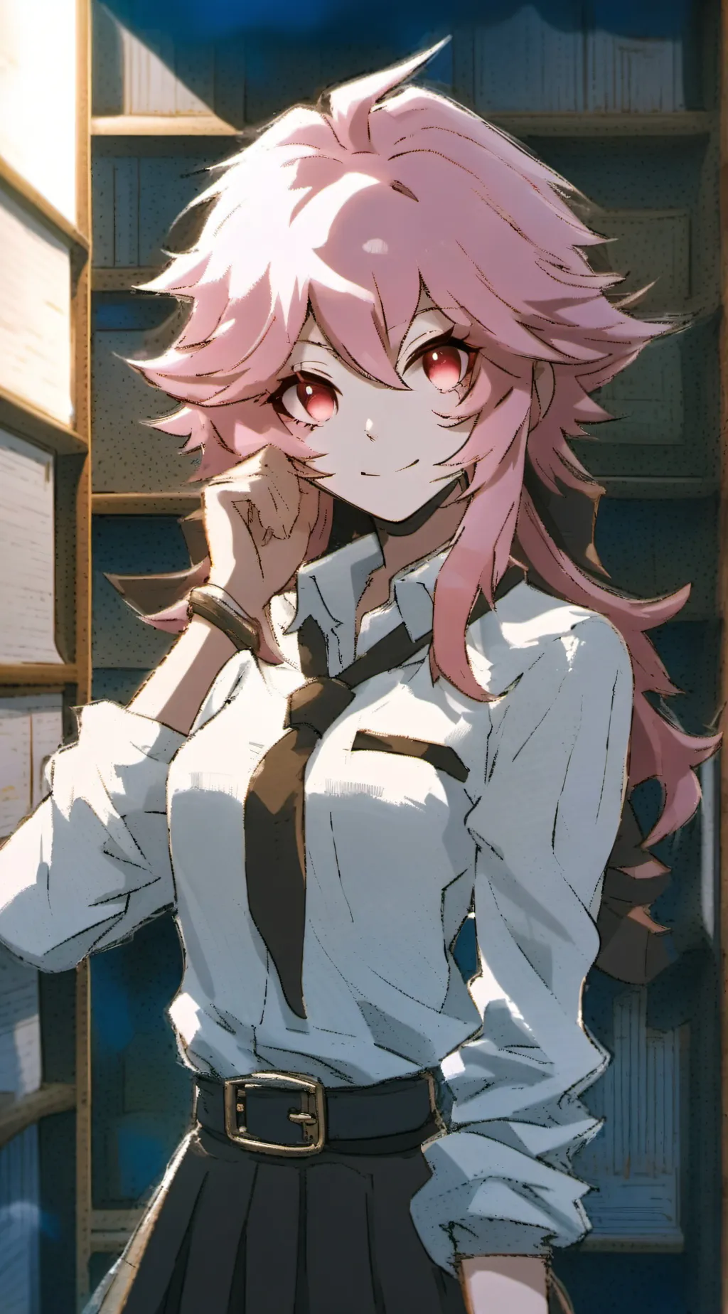 ai character: Miss Bradya background