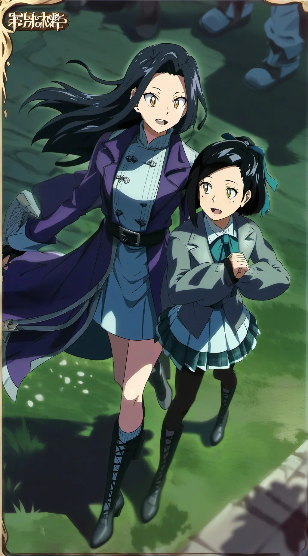 ai character: Jiro x Momo background