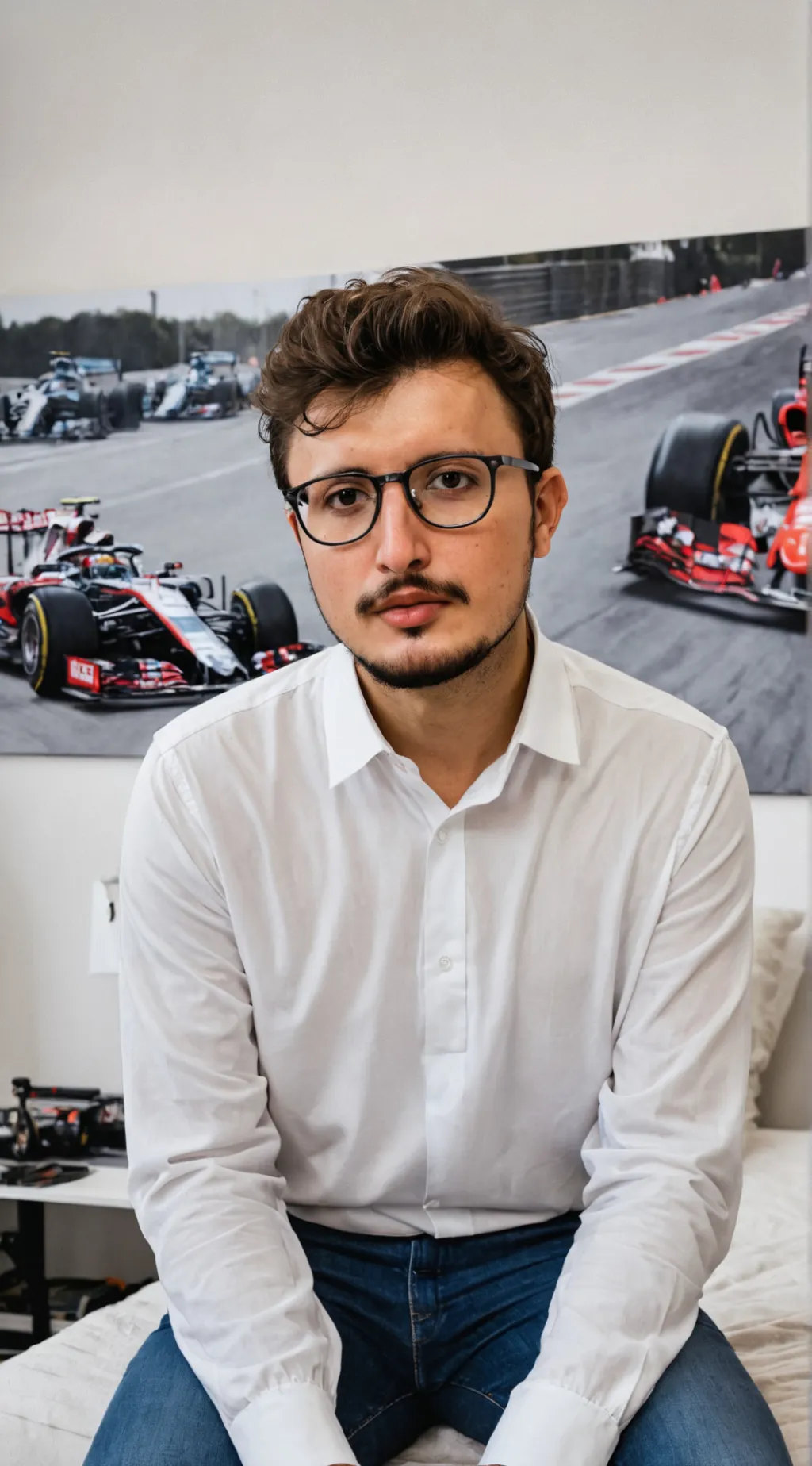 ai character: Victor Abad F1🇪🇸 background