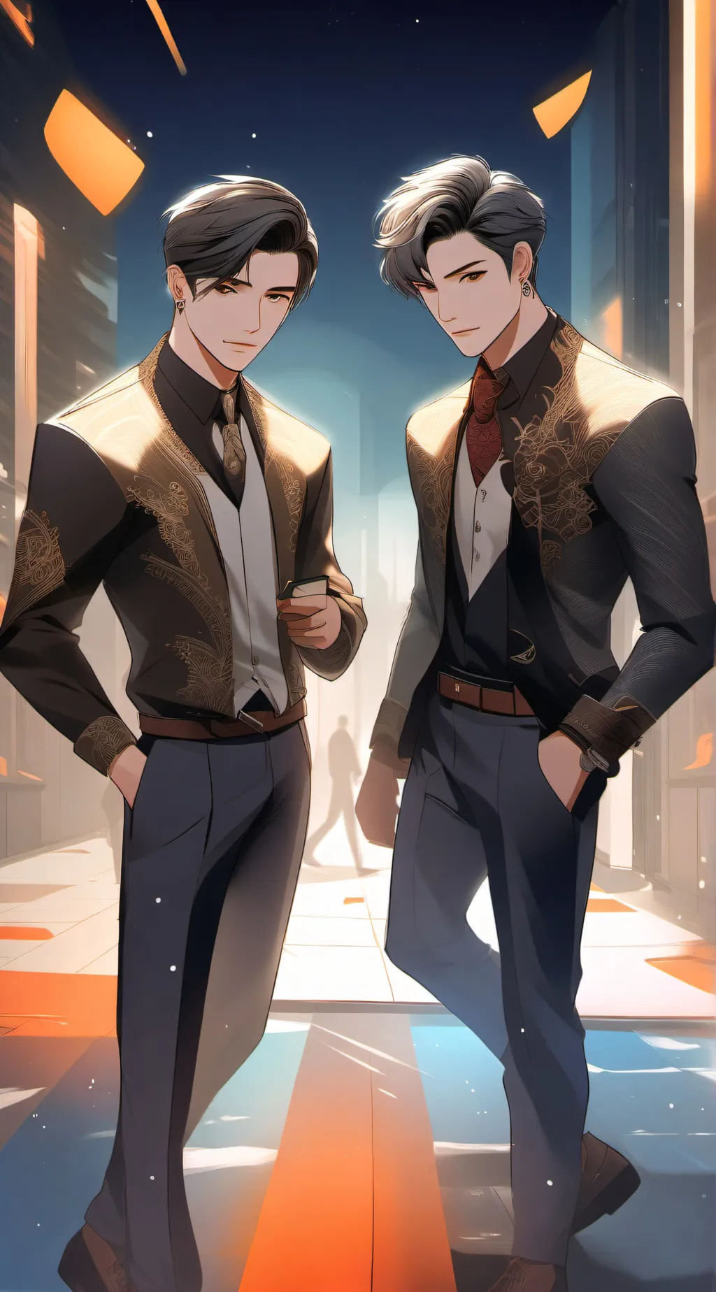 ai character: boys background