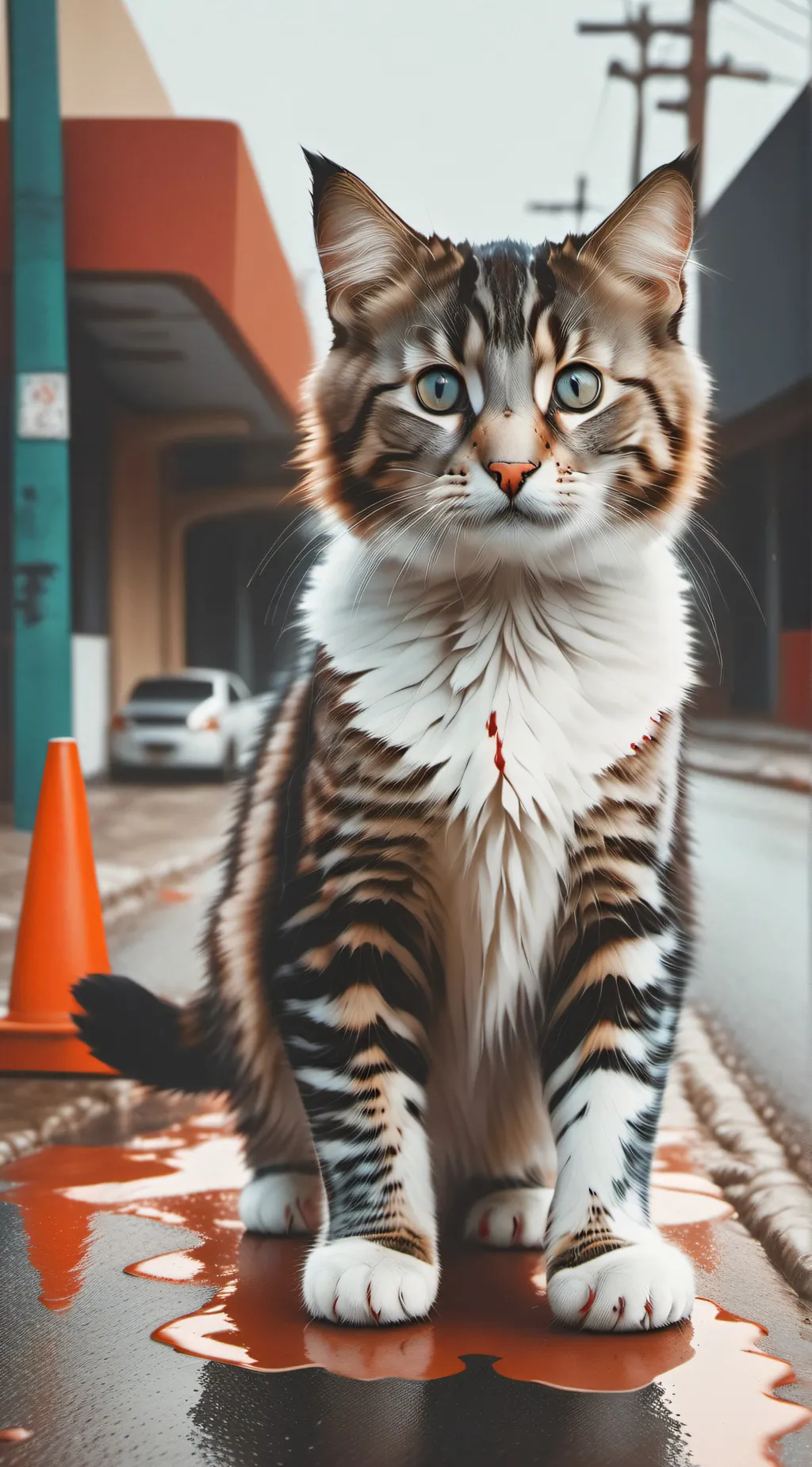 Talkie AI - Chat with The Hurt Kitten