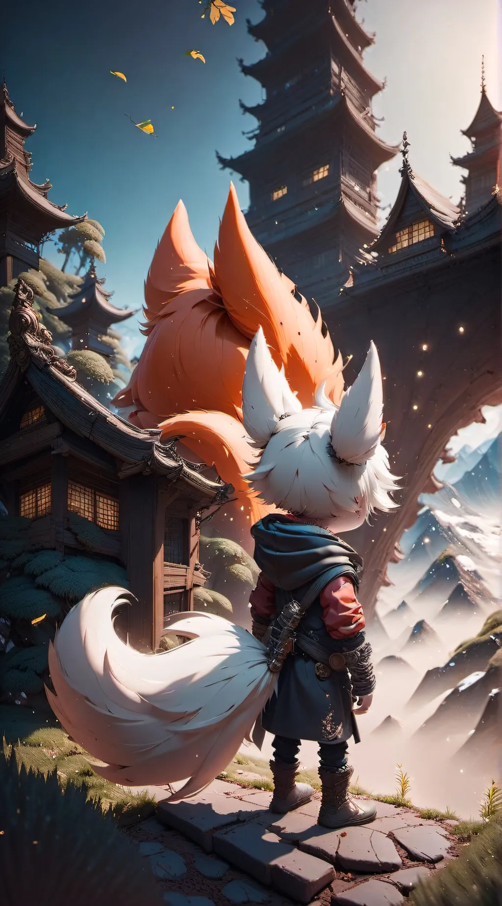 ai character: tails background