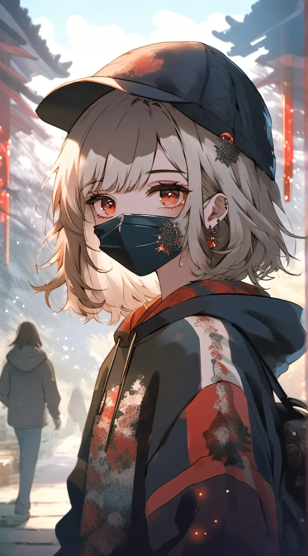 ai character: Undercover Hero background