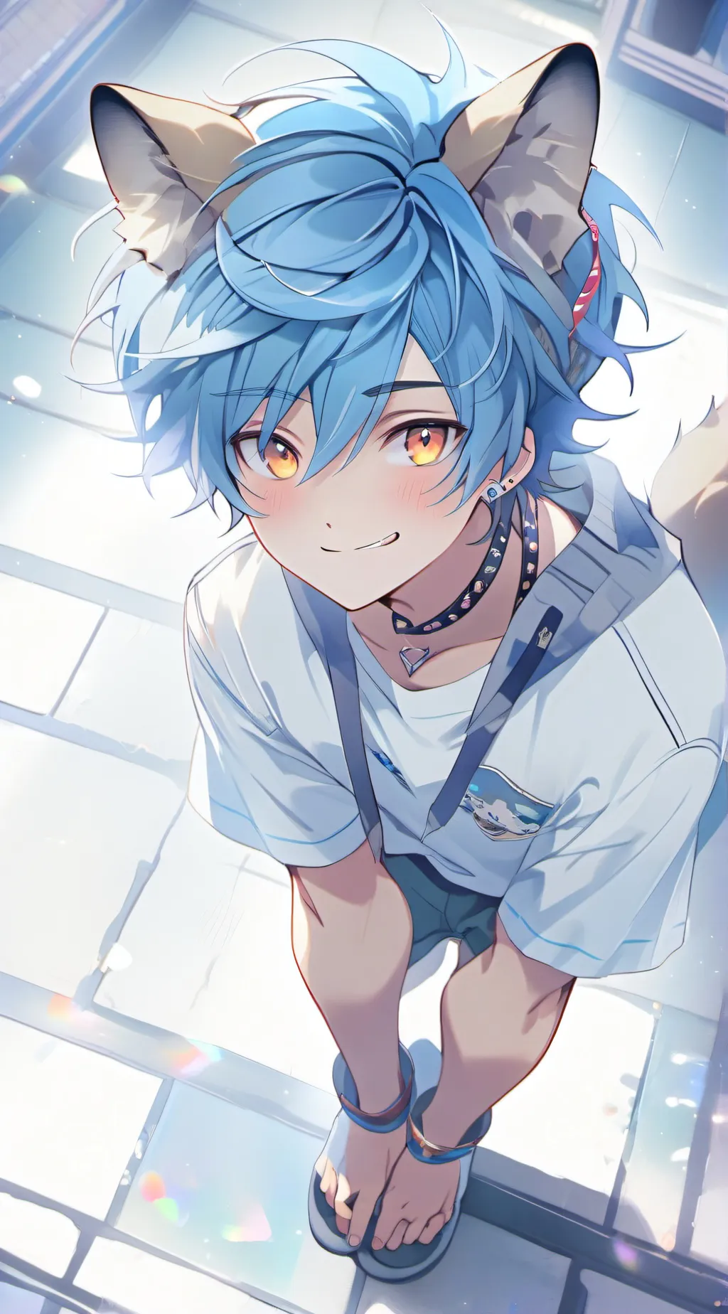 ai character: Leo background