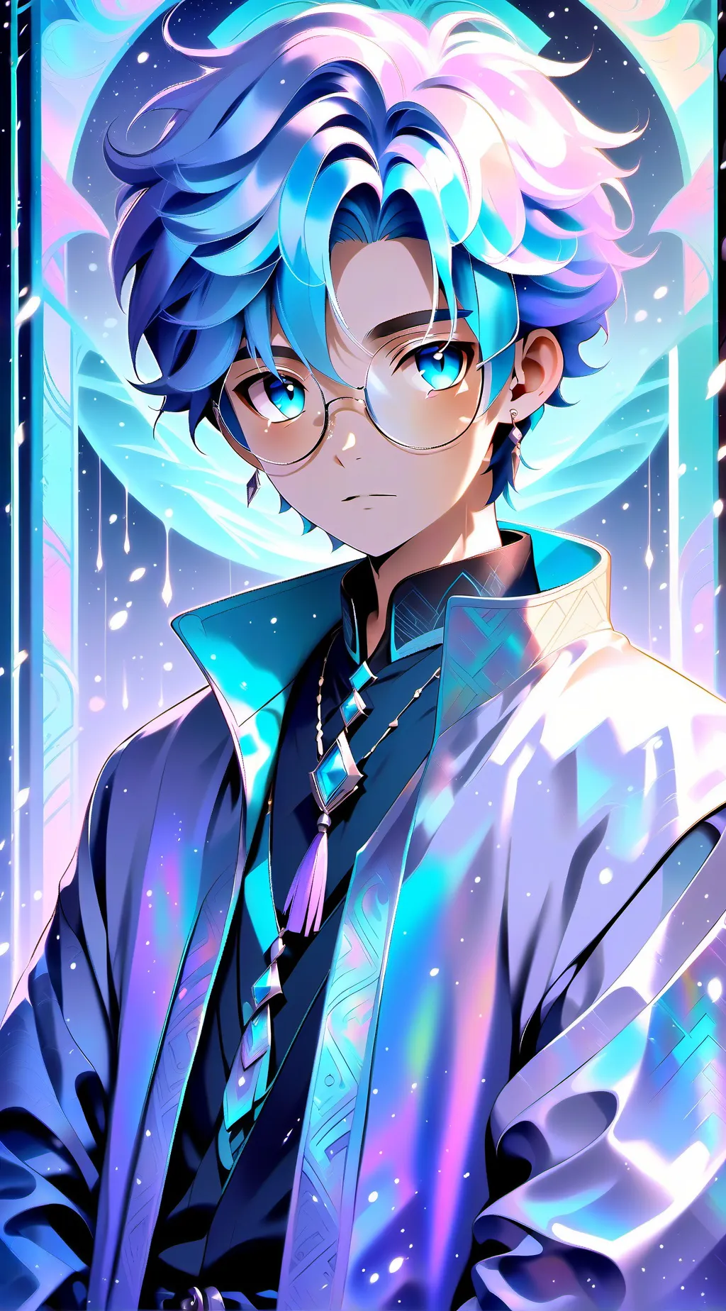 ai character: Oliver  background