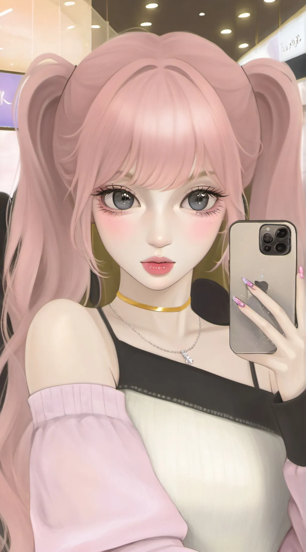 ai character: Cora  background