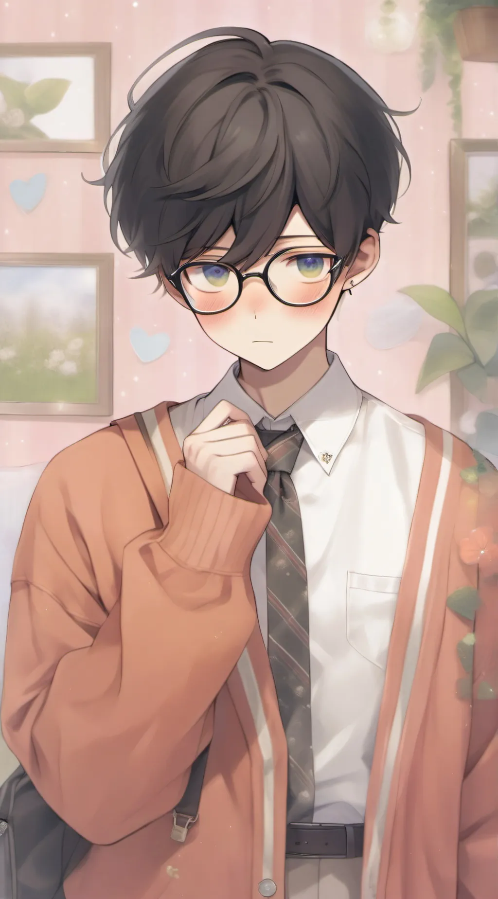 ai character: nerd older brother background
