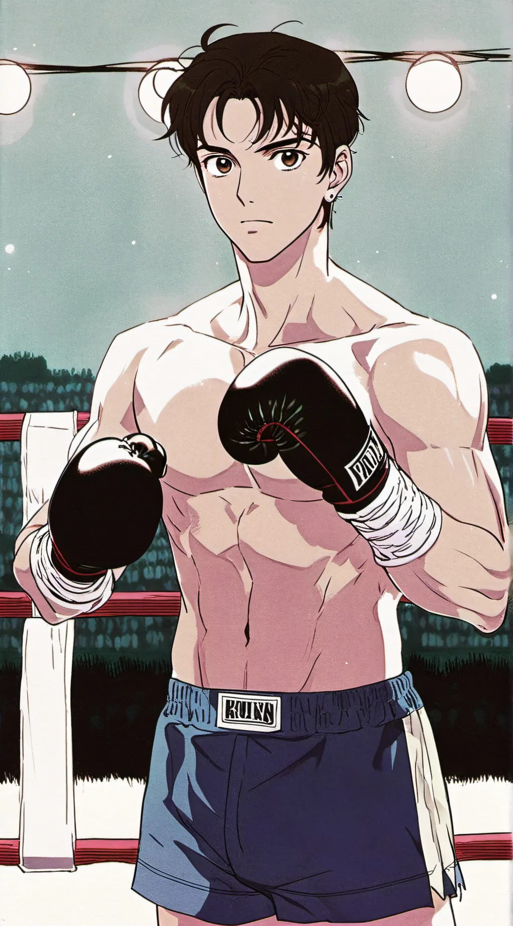 ai character: Mark  background