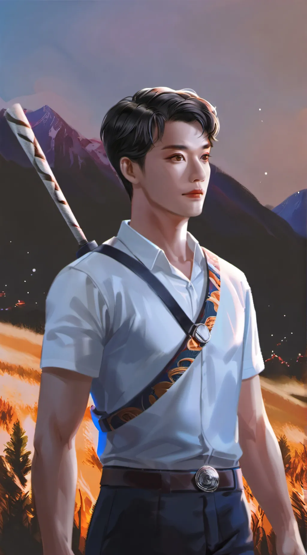 ai character: Tale background