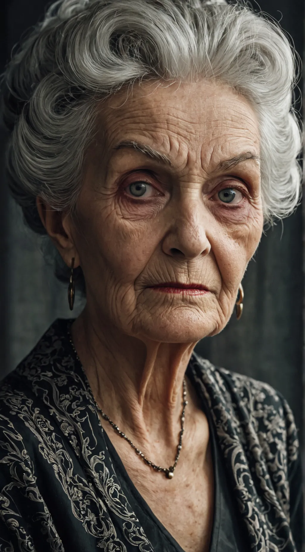 ai character: Grandma background