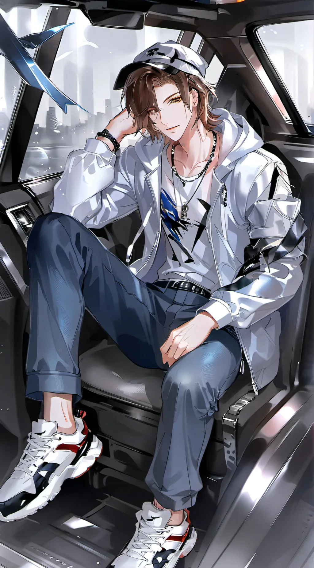 ai character: Michael  background