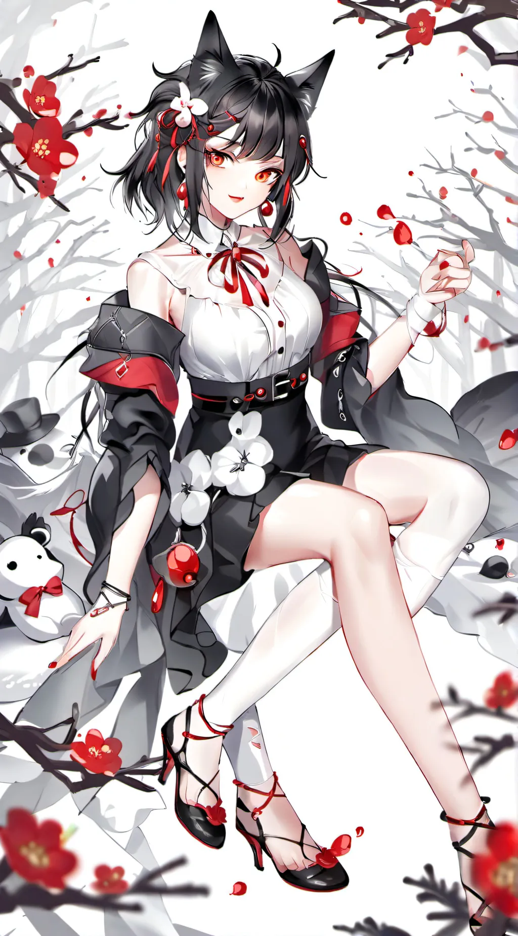 ai character: amó aizawa  background