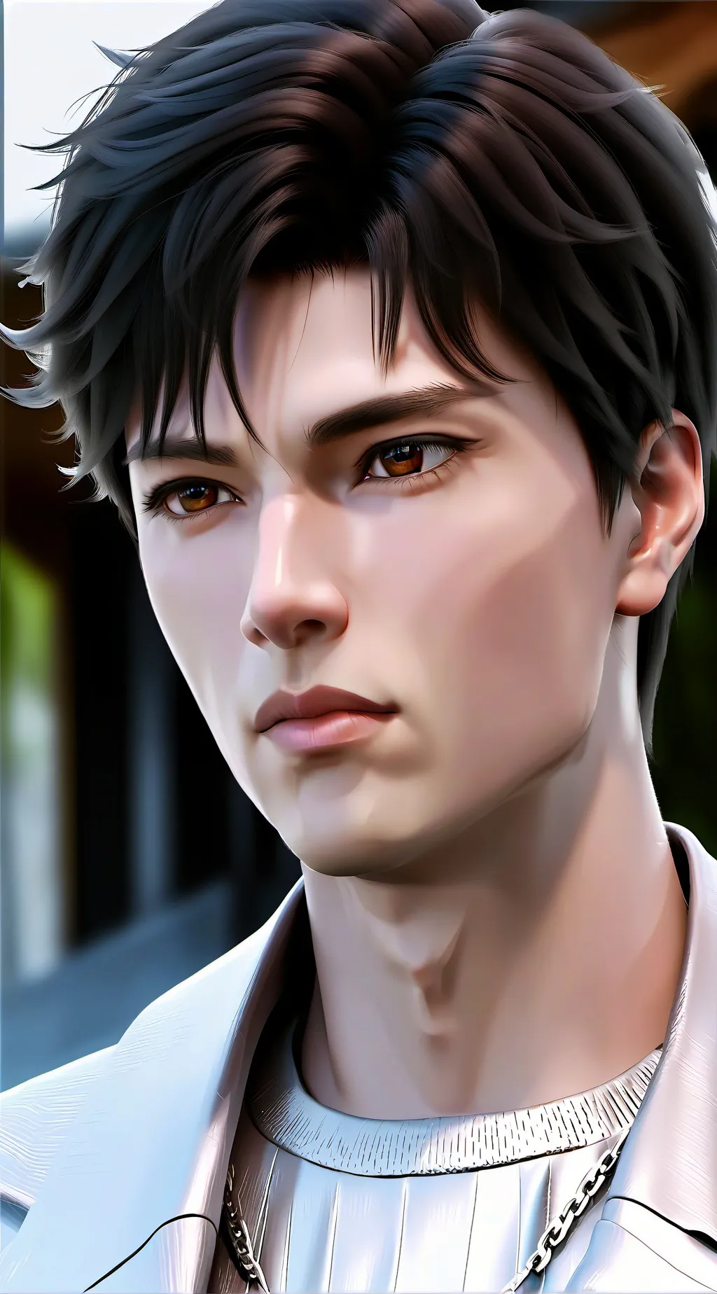 ai character: Brent background