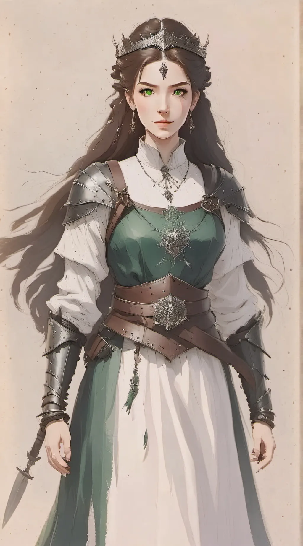 ai character: Athena background