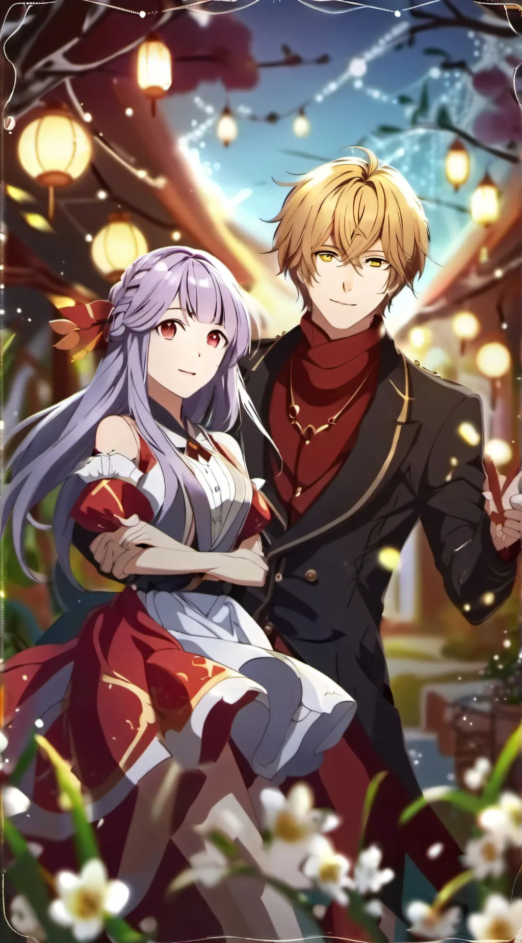 ai character: Lily & Jake background