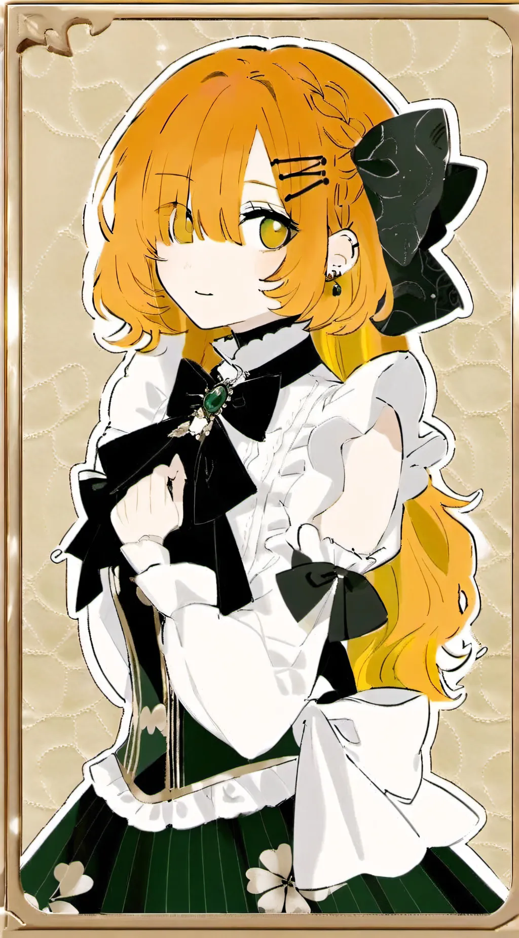 ai character: olivia - anne background