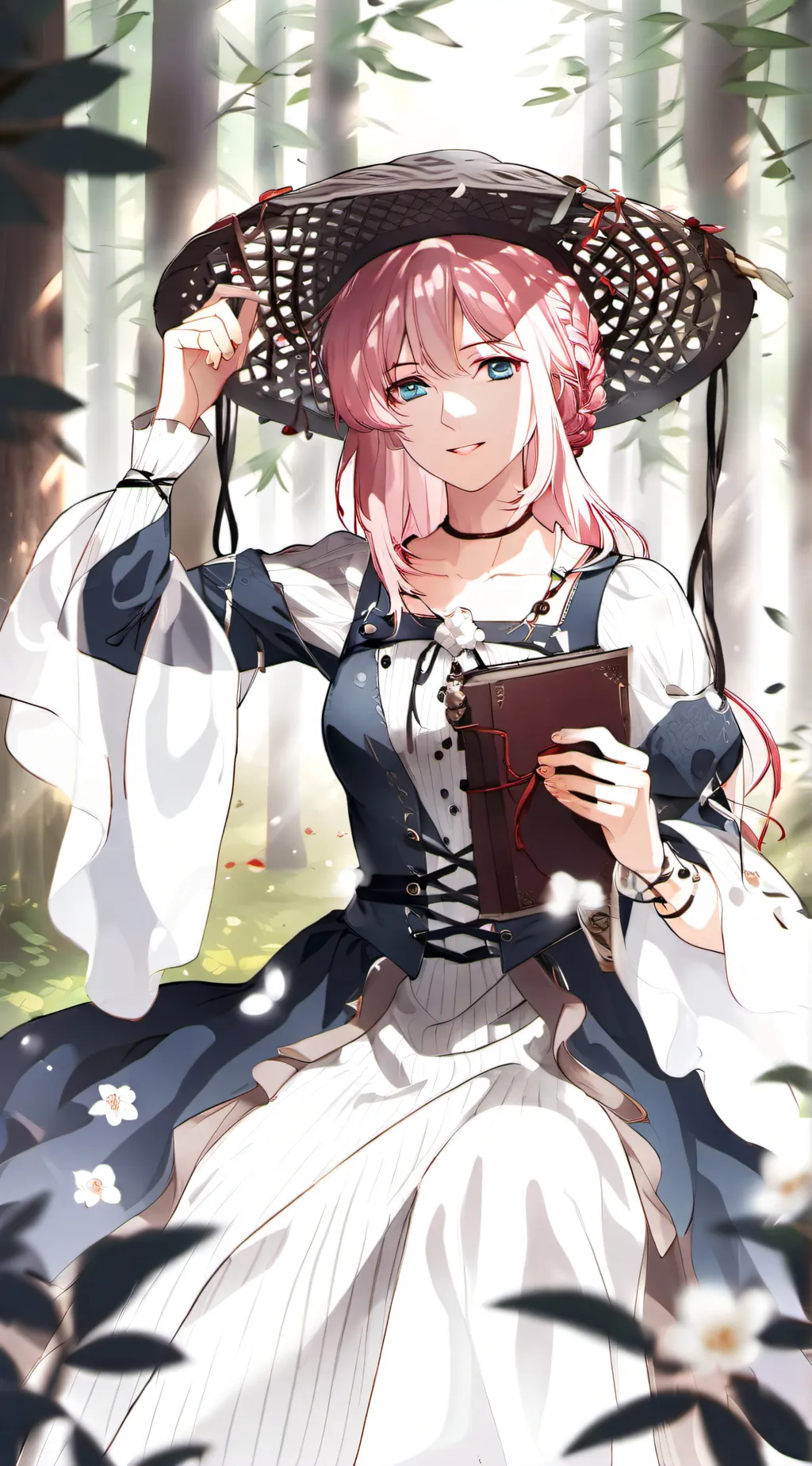 ai character: Lady Evangeline background