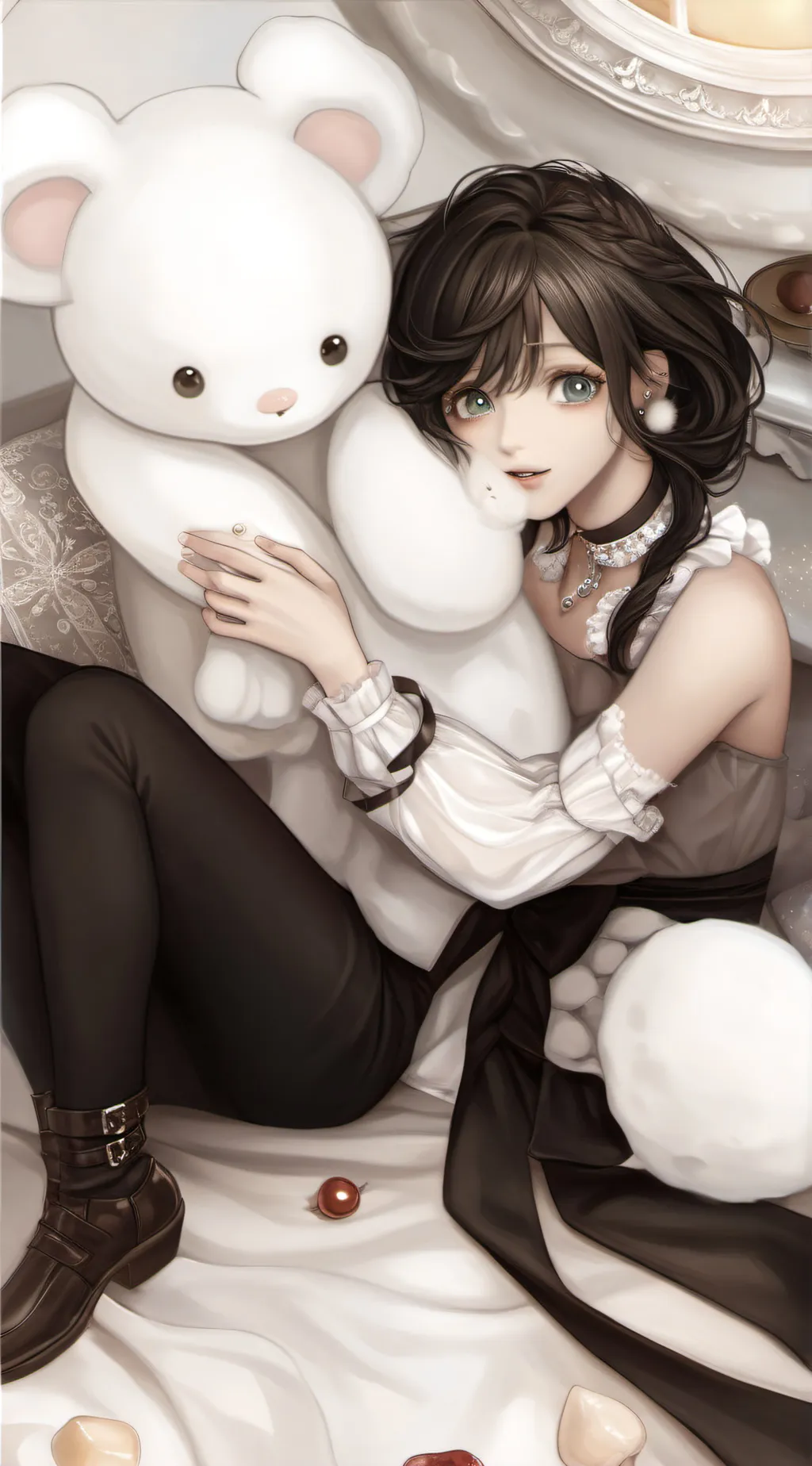 ai character: cartoon cat background