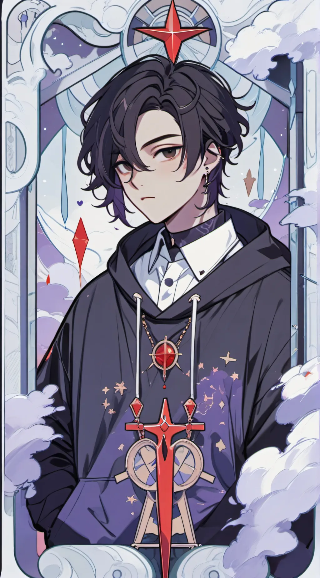ai character: 👑Quincy👑👉👈 background