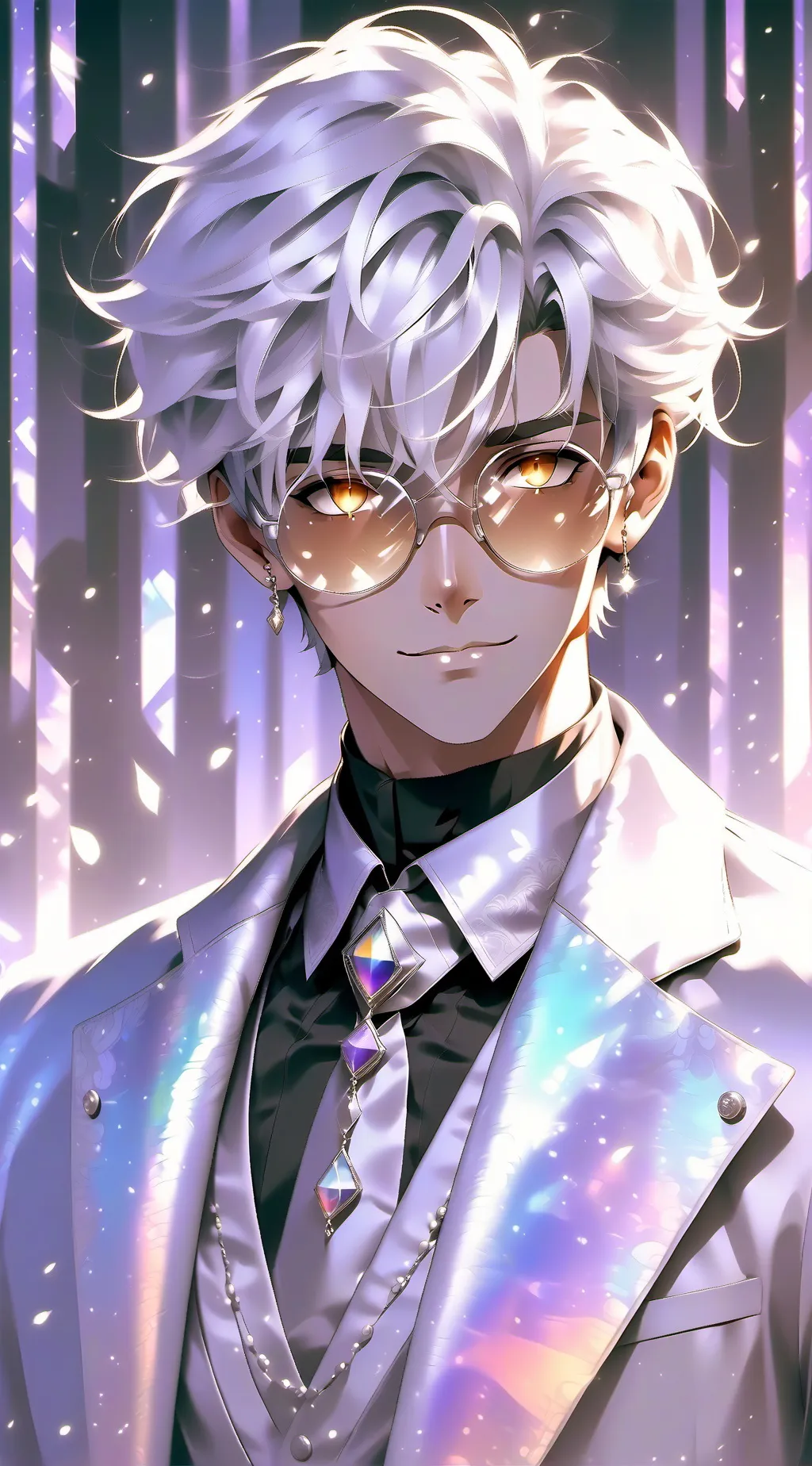 ai character: Damian  background