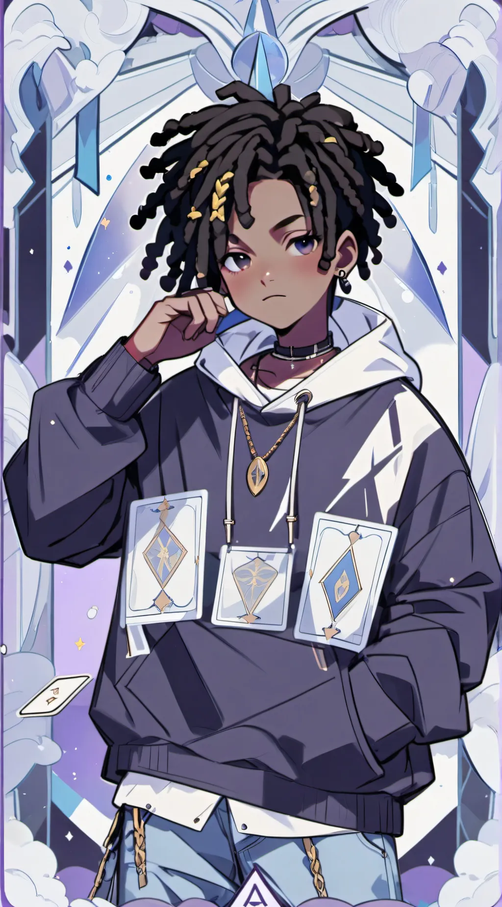 ai character: lov karen background