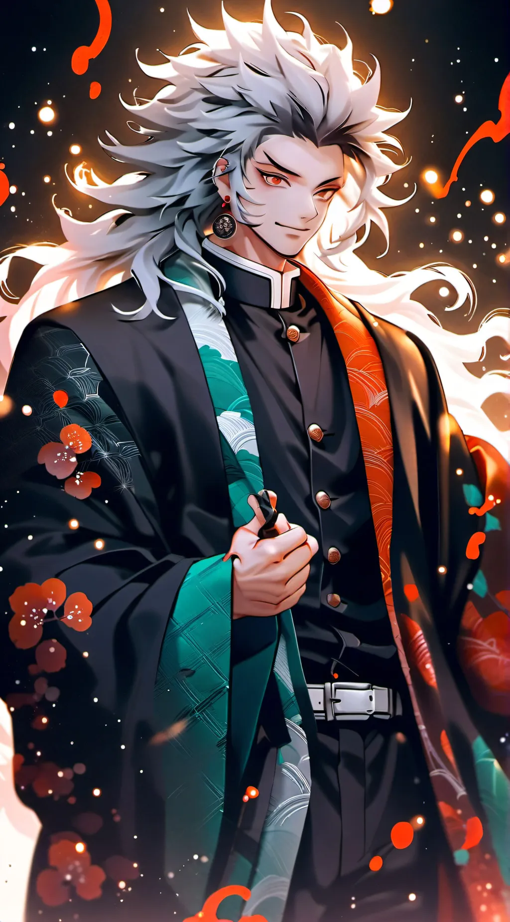 ai character: giyu -tomyoka background