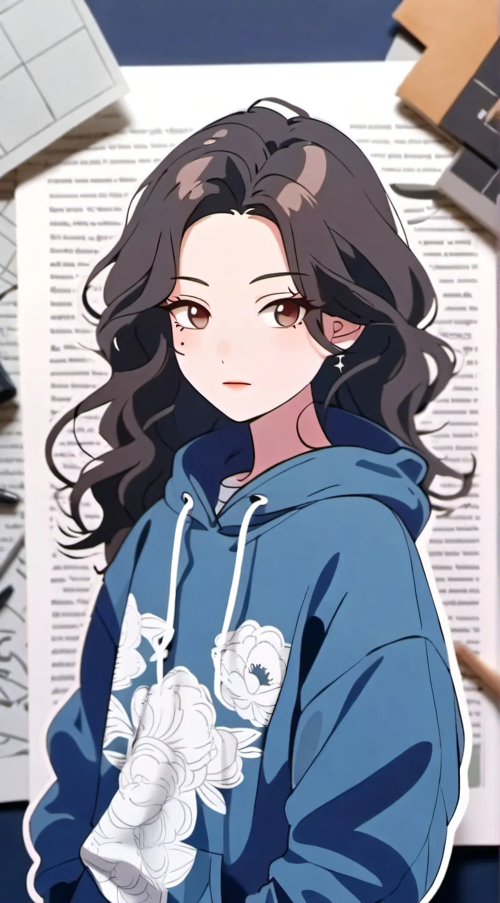 ai character: Emily  background