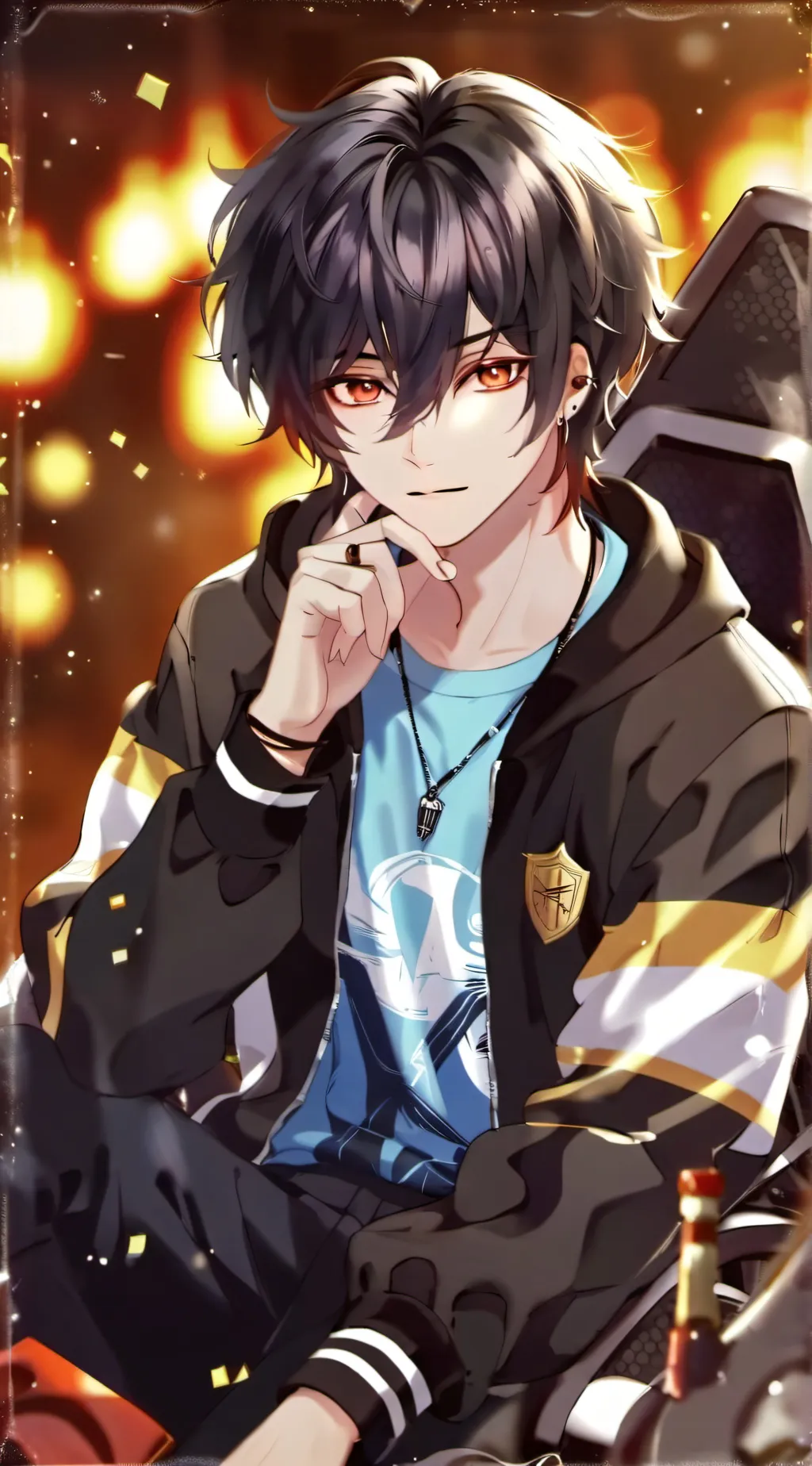 ai character: Luke background