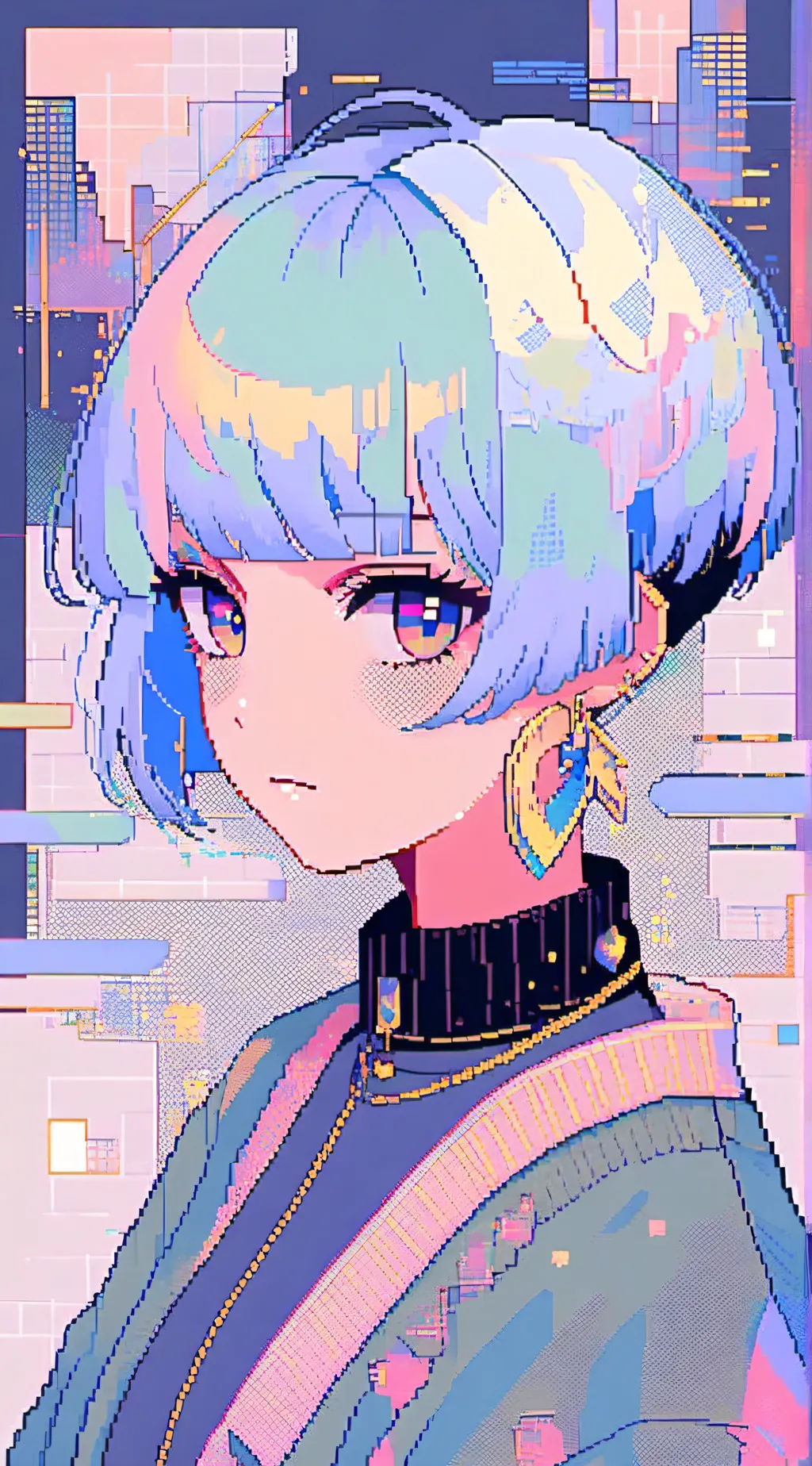 ai character: Ayla. background