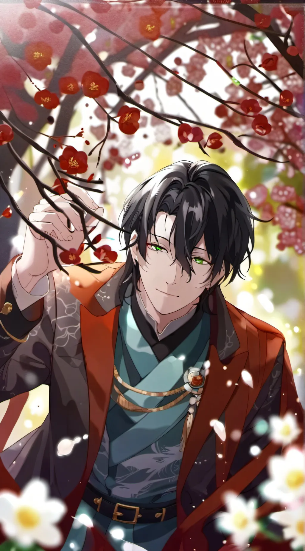 ai character: ◇•Ray•◇ background
