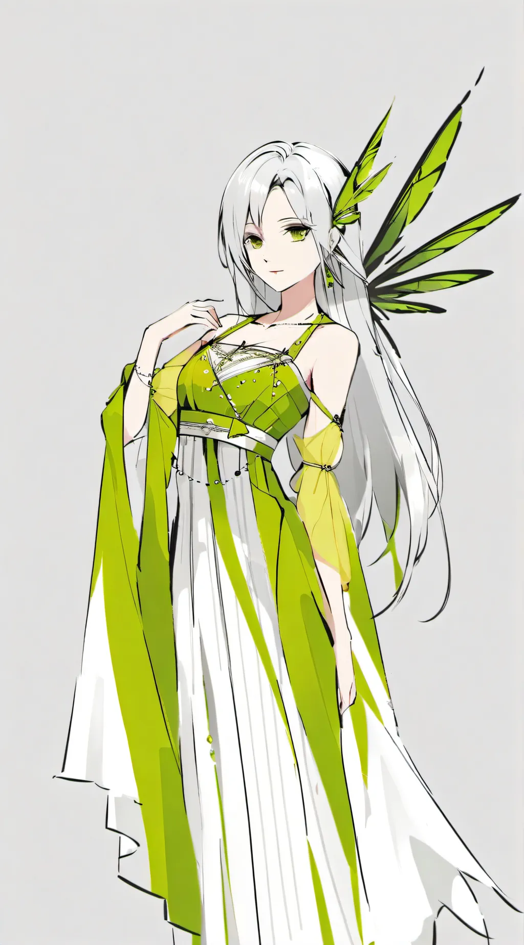 ai character: Milijana Nature  background