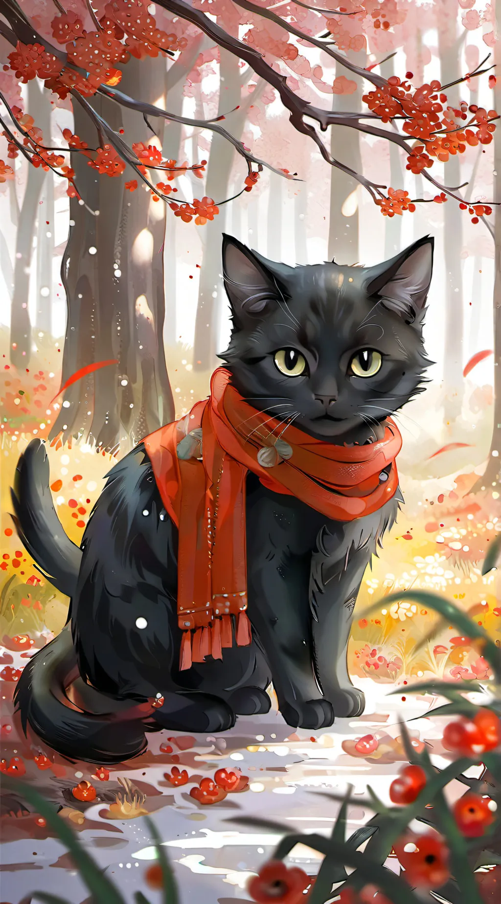 ai character: charlie cat background