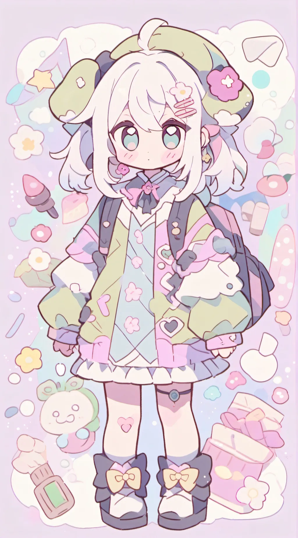 ai character: AftonsxFnafxsister background