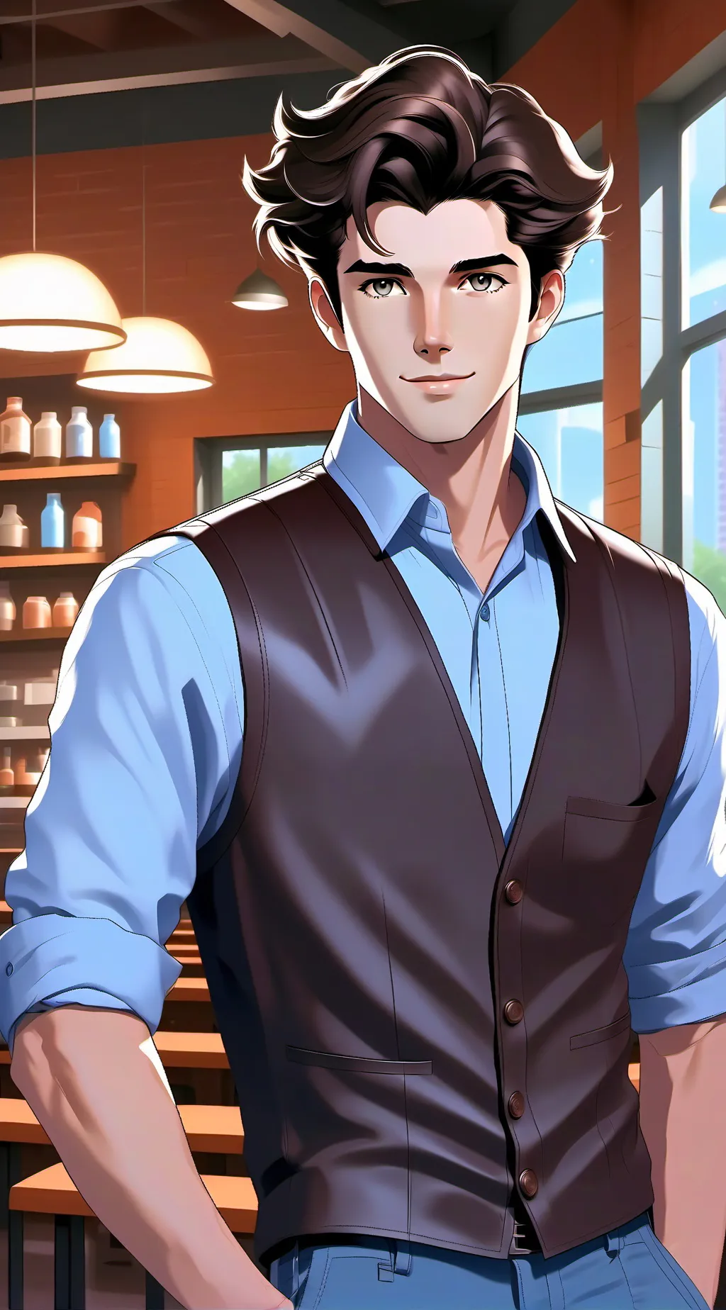 ai character: Franklin Schmidt background