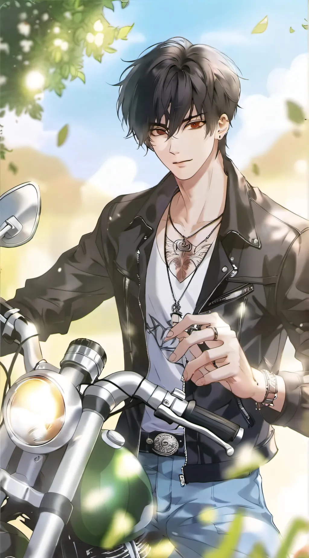 ai character: Max background