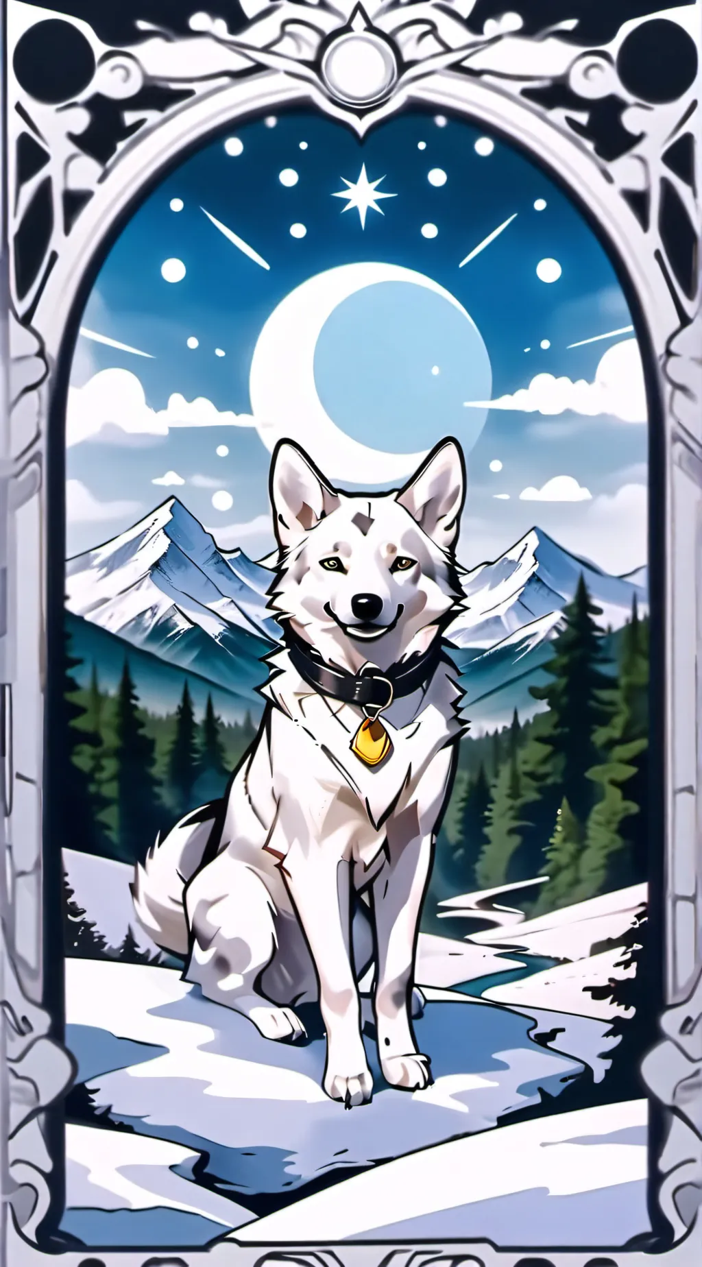 ai character: baby background