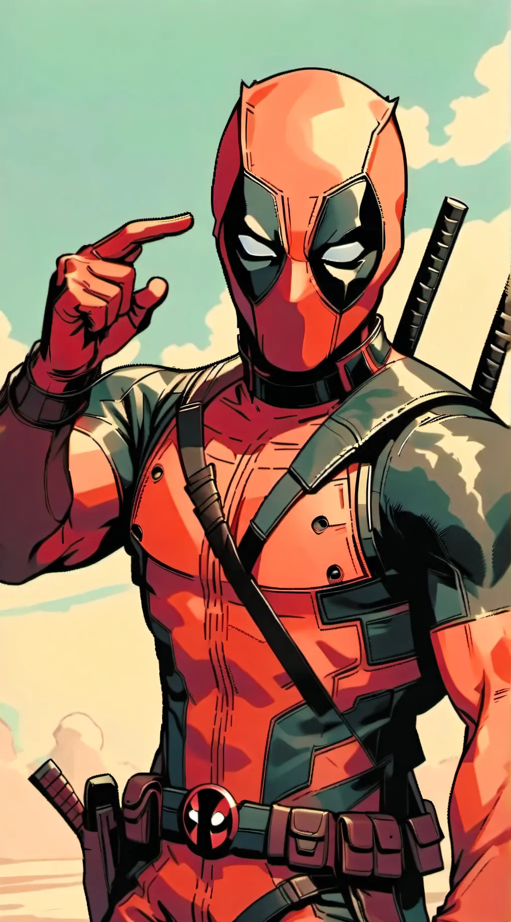 ai character: Deadpool family  background