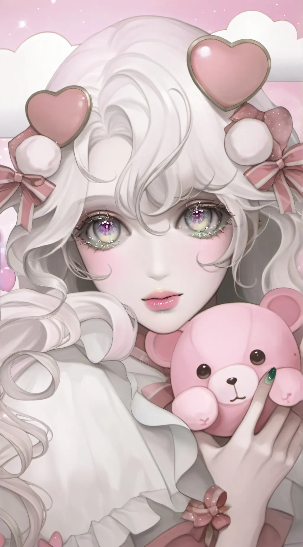 ai character: lily background