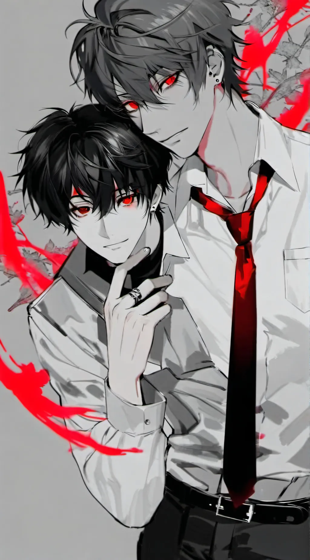 ai character: Mark ￼and Nathan background