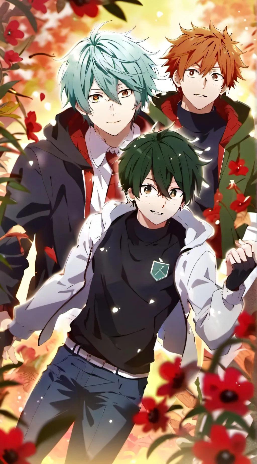 ai character: MHA gc dekus tikto background