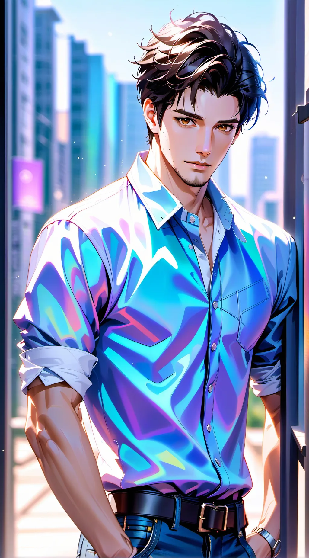 ai character: Brandon background