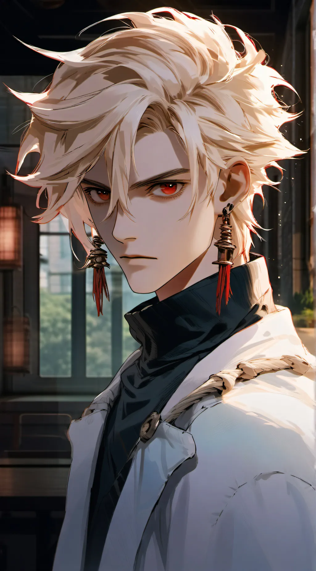 ai character: Mha (again yay) background