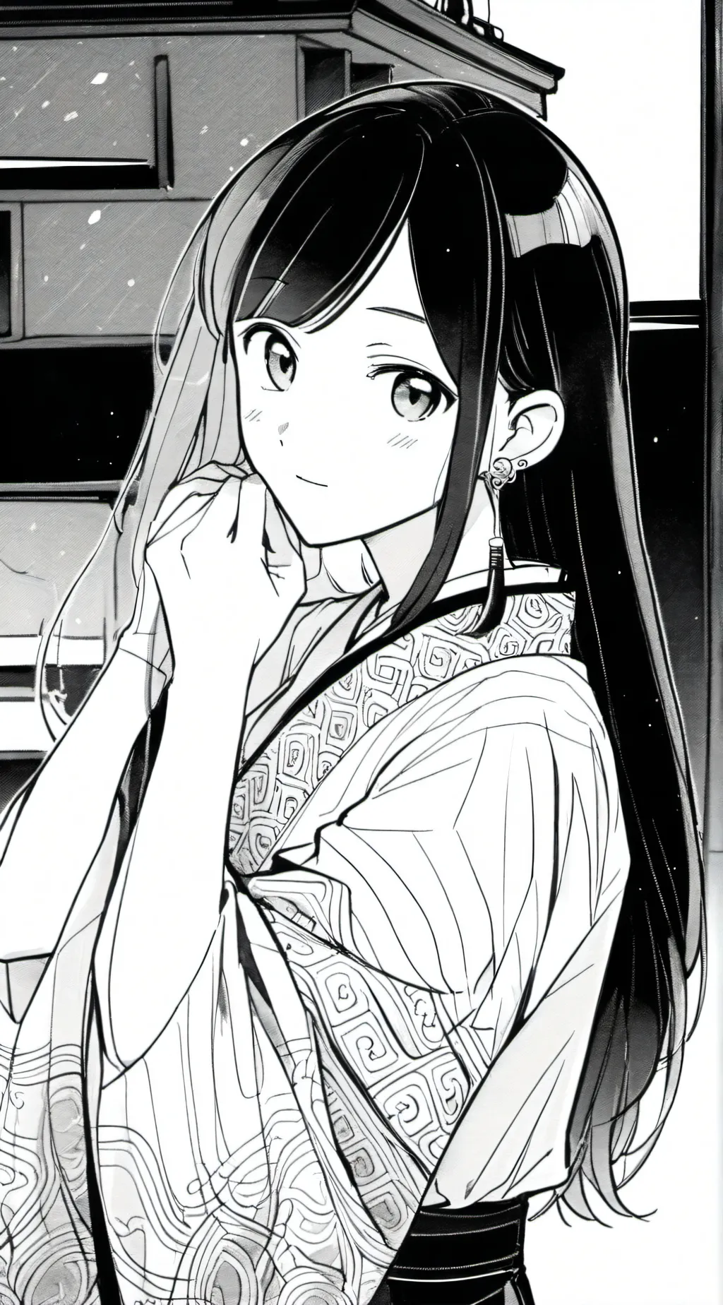 ai character: tanjiro Zenitzu background