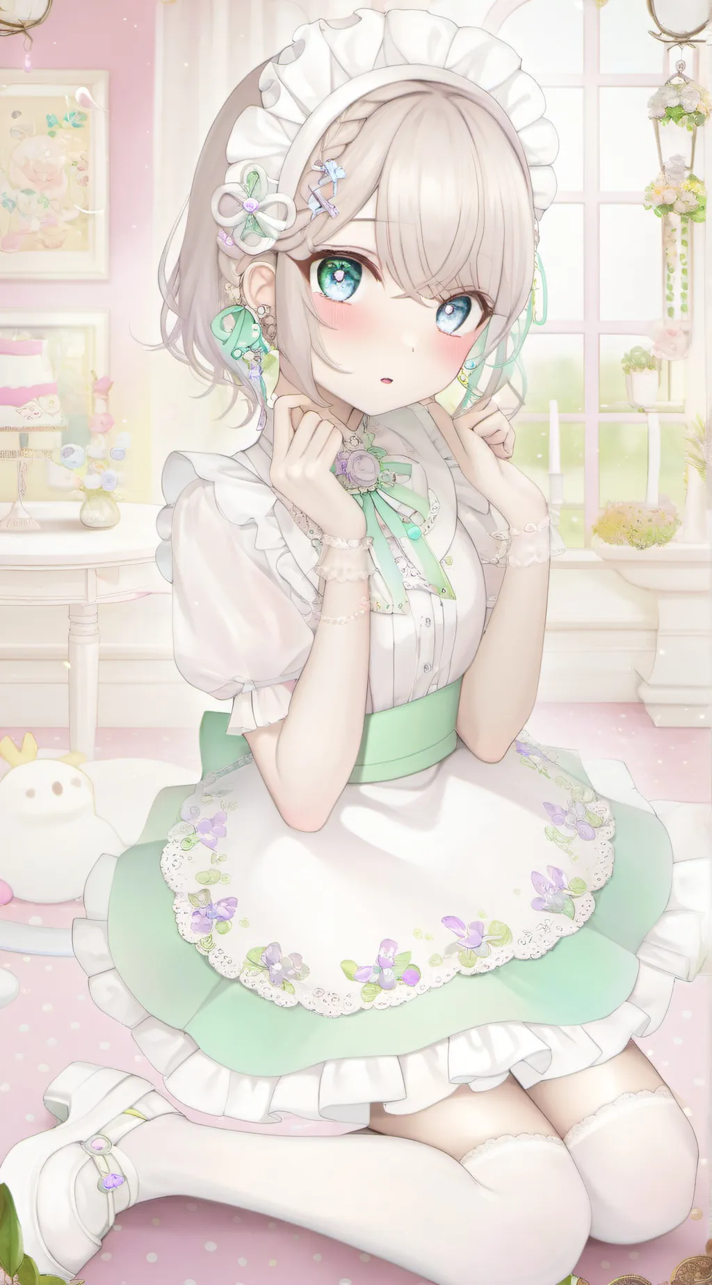 ai character: Hanako background