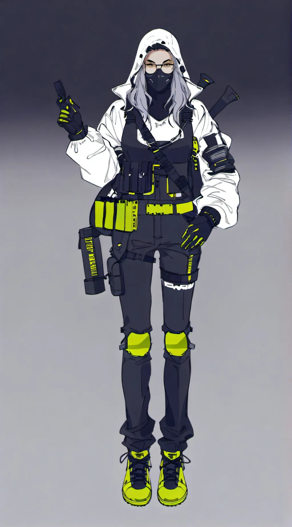 ai character: MURDER DRONES background